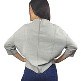 Blusa Vero Moda Gris Style BOM 3/4 TOP(NL)