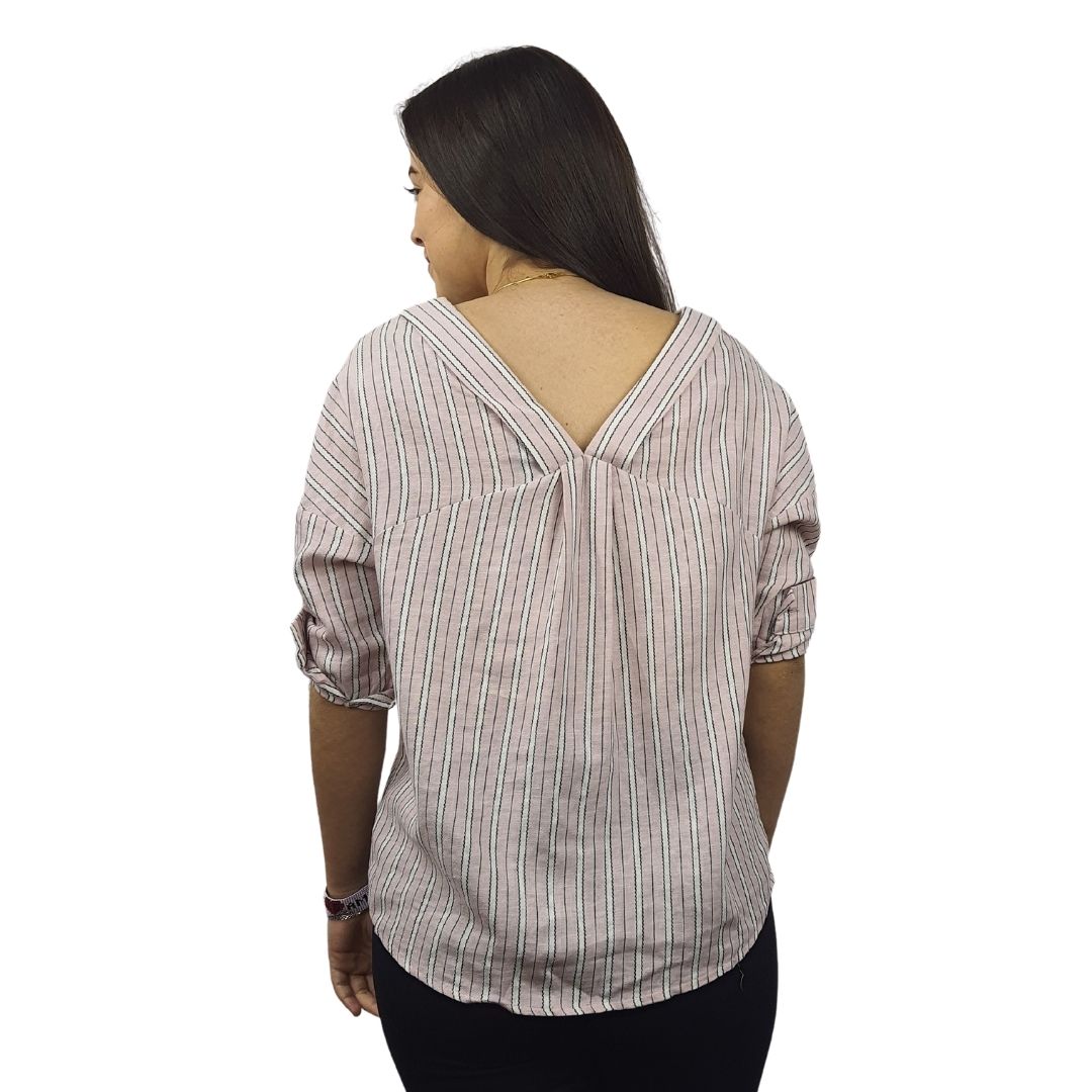 BLusa Vero Moda Rosado Style MAY 3/4 SHIRT(TP)