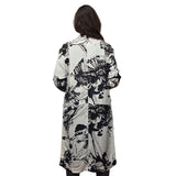 Blazer Vero Moda Blanco y Negro Style PAINTY LOLITA 3/4 BLAZER(VMC-NE-EC-3)