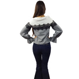 Blusa Vero Moda Blanco Style GLADSON L/S TOP(NR)