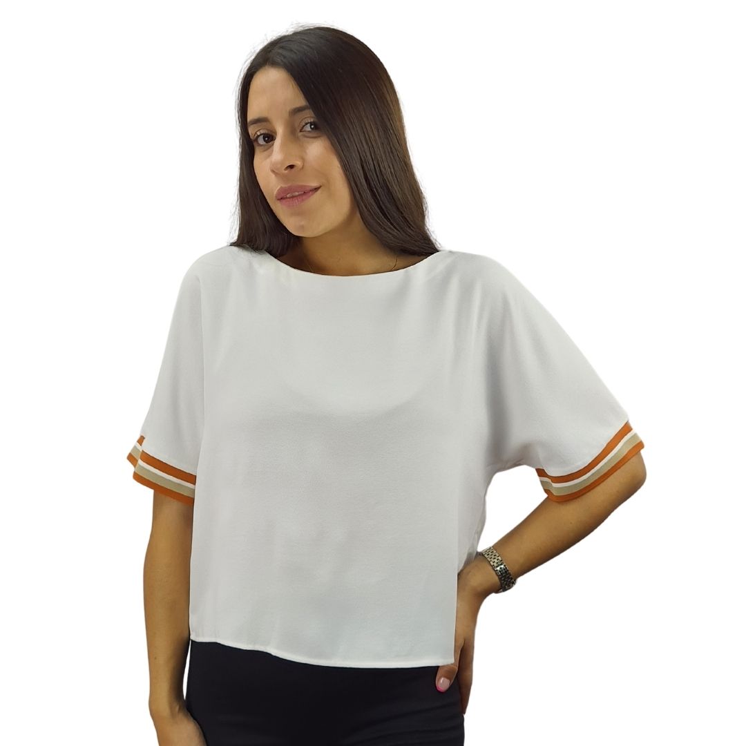 Blusa Vero moda Blanco  Style REGINA S/S TOP(SD)