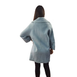 Blazer Vero Moda Azul Claro Style CELIA 9/10 WOOL COAT(LL)