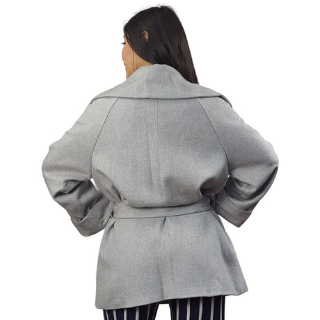 Blazer Vero Moda Gris Style JACKLYN L/S WOOL COAT(VMC-NL)