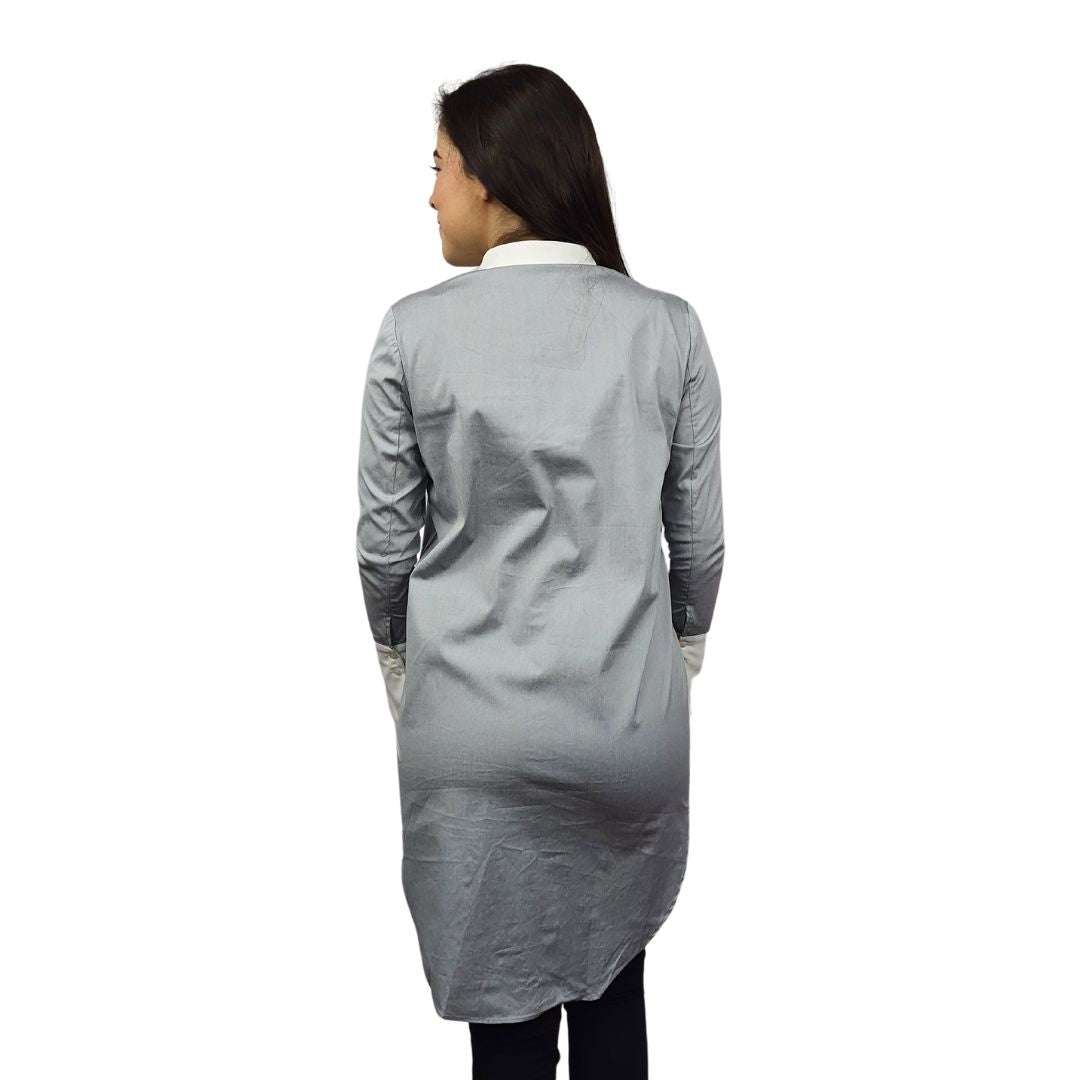 Blusa Vero Moda Gris Style PANDORAL L/S LONG SHIRT(MW-EC-2)
