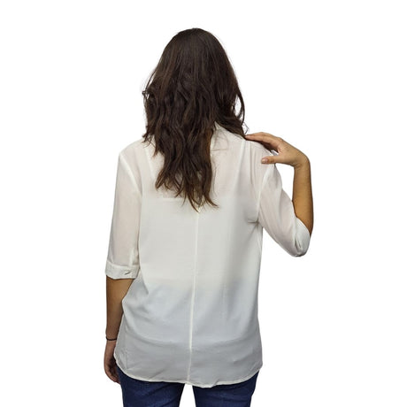 Camisa Vero Moda Blanco  Style GAMMA 1/2 SHIRT(VMC-SD)