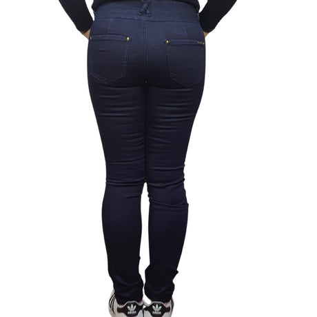 Jeans Vero Moda Azul Oscuro Style BUTTON HW X-SLIM JEANS(BN-EC-1)