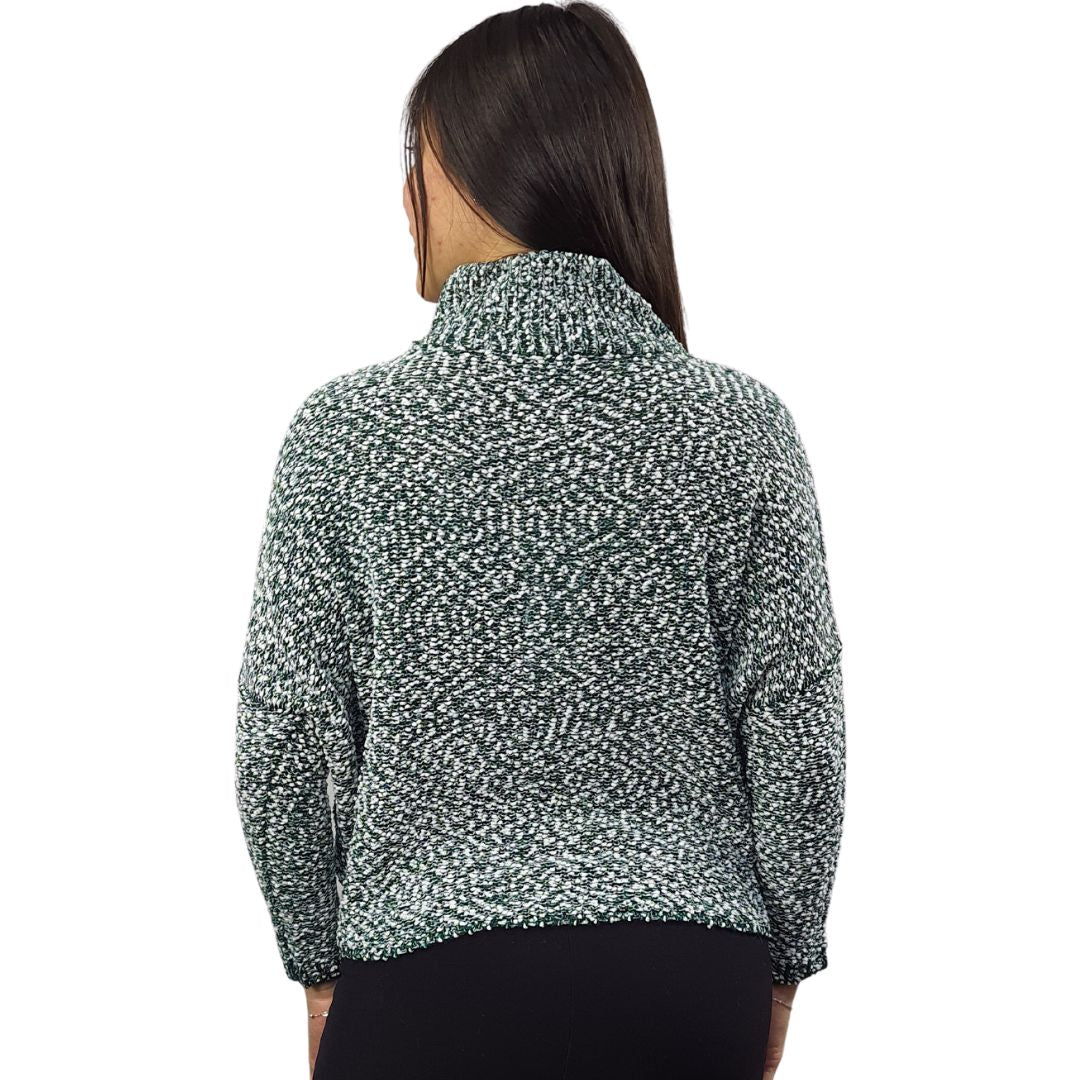 Sweater Vero Moda Verde Style REVA HYPE L/S KNIT(MW-EC-2)