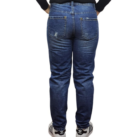 Jeans Vero Moda Azul Claro Style OLIVE BOYFRIEND JEANS(MW)