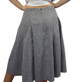 Falda Vero Moda Gris Style PANSY MIDI SKIRT(VMC-UM)