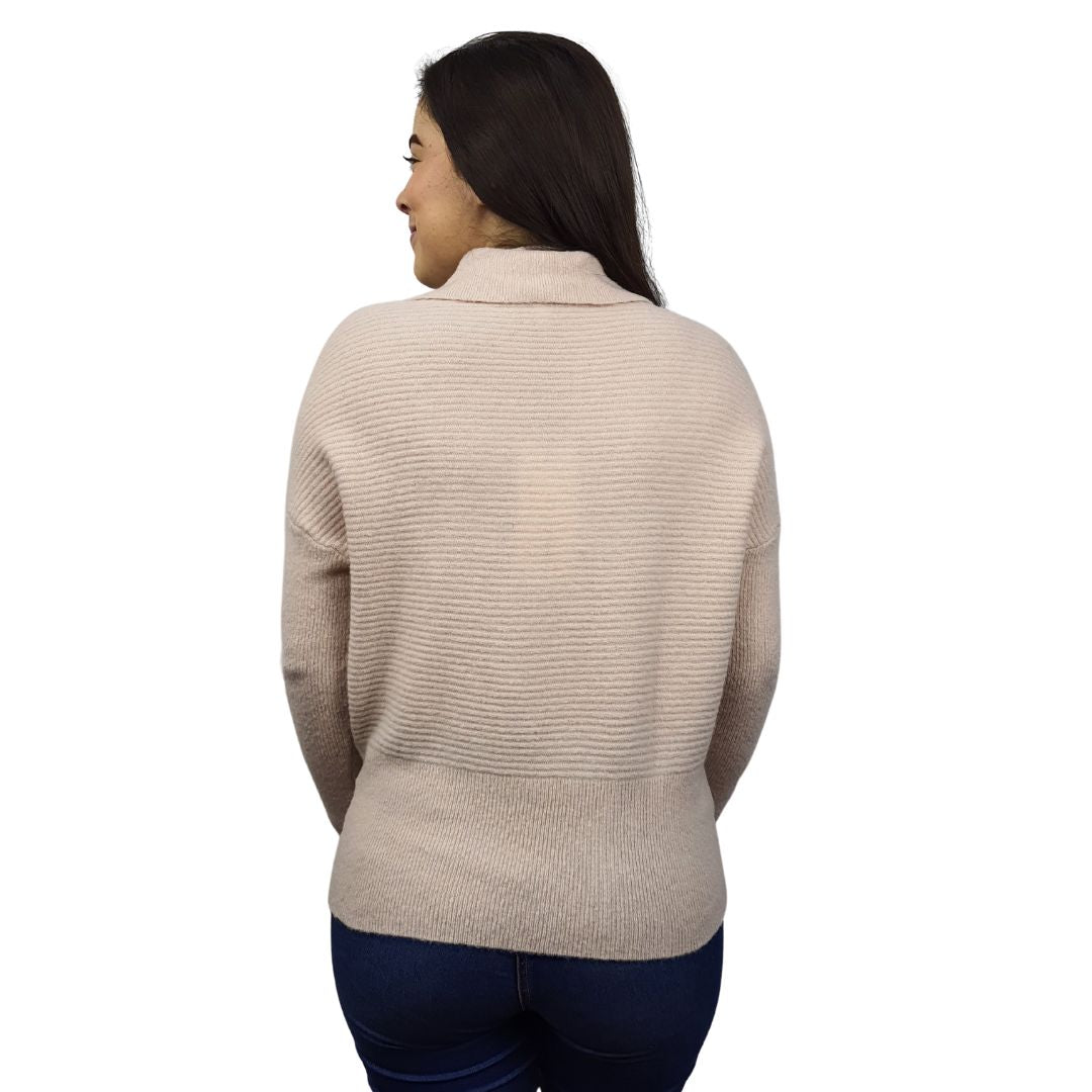 Sweater Vero Moda Salmon Style PENNY ROLL NECK L/S KNIT(VMC-AL)