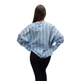 Blusa Vero Moda Azul Claro Style LAUREL L/S SHIRT(SL)