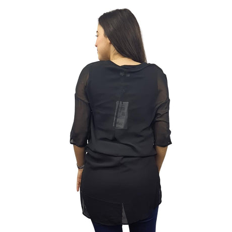 Blusa Vero Moda Negro Style HEARTPULP 3/4 TOP SET(PM-EC-2)
