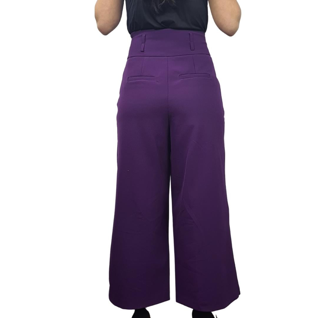 Pantalon Vero Moda Morado Style KELLY 9/10 WIDE PANTS(VMC-BN-ET-3)