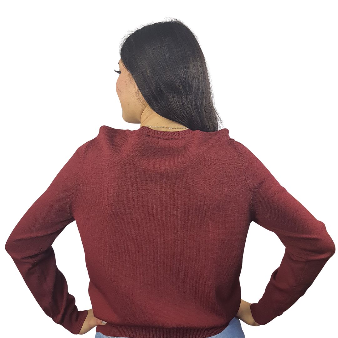 Sweater Vero Moda Burdeo Style JOANNA L/S KNIT(BT)