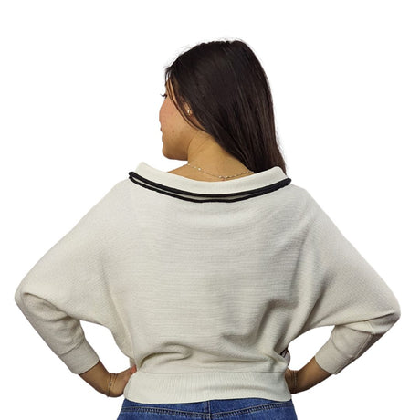 Sweater Vero Moda Blanco Style BEREK L/S KNIT(LL)