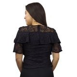 Blusa Vero Moda Negro Style LOLITA 1/2 WOVEN TOP(VMC-NN)