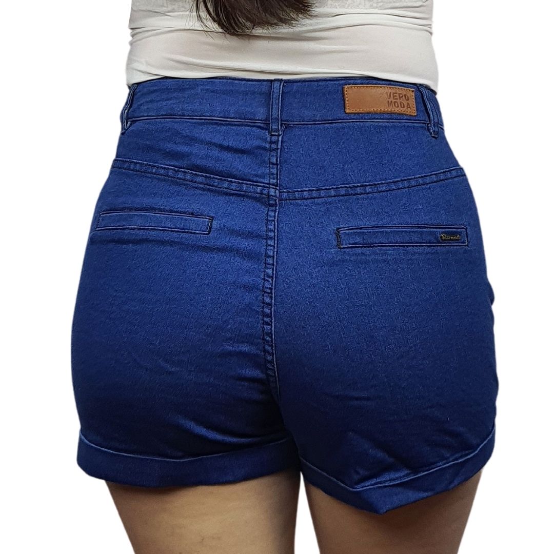Short Vero Moda Azul Style LAUREL HW DENIM SHORTS(TP-CT-3)