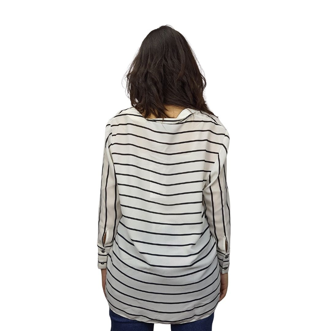 Blusa Vero Moda Blanco  Style VAGE 3/4 SHIRT(MM)
