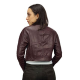 Chaqueta Vero Moda Vino  Style ANN PU L/S JACKET(PM-ET-2)