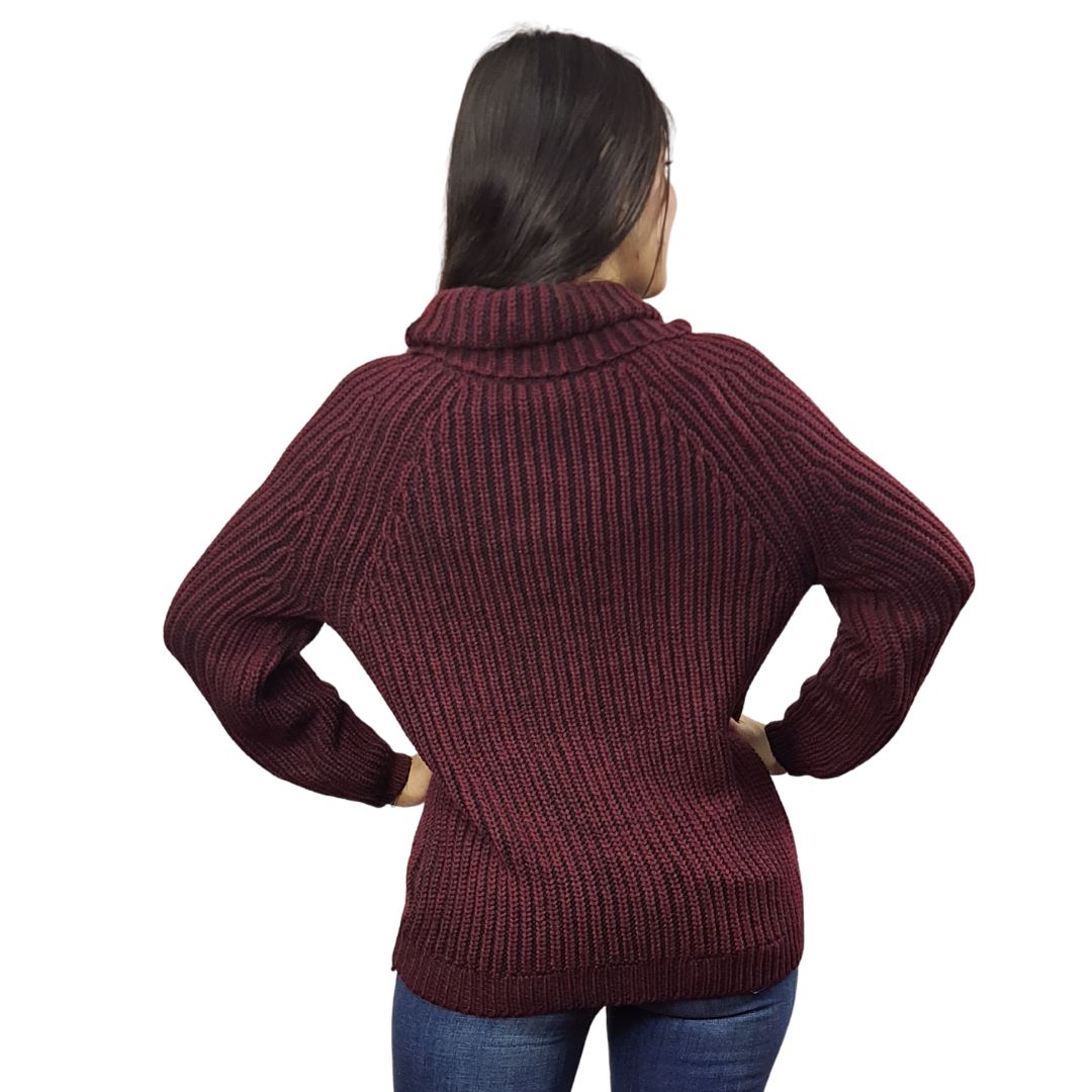 Sweater Vero Moda Vino Style ROLL L/S KNIT(BN-CT-2)