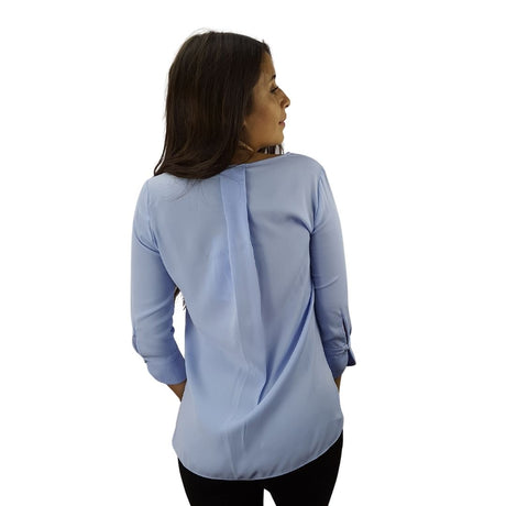 Blusa  Vero Moda Azul  Style EILEEN 3/4 TOP(VMC-TP)