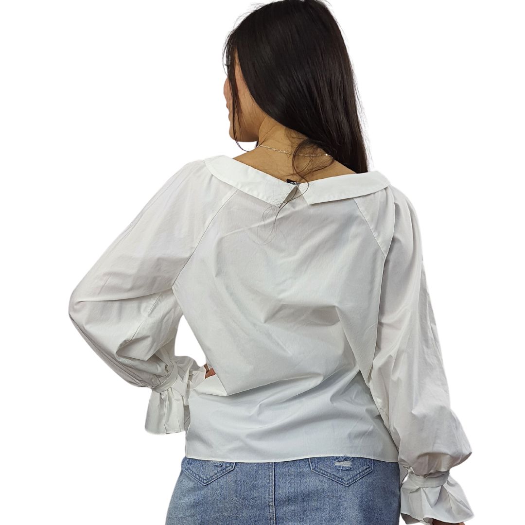 Blusa Vero Moda Blanco Style HANGER LOVE L/S SHIRT(SL)