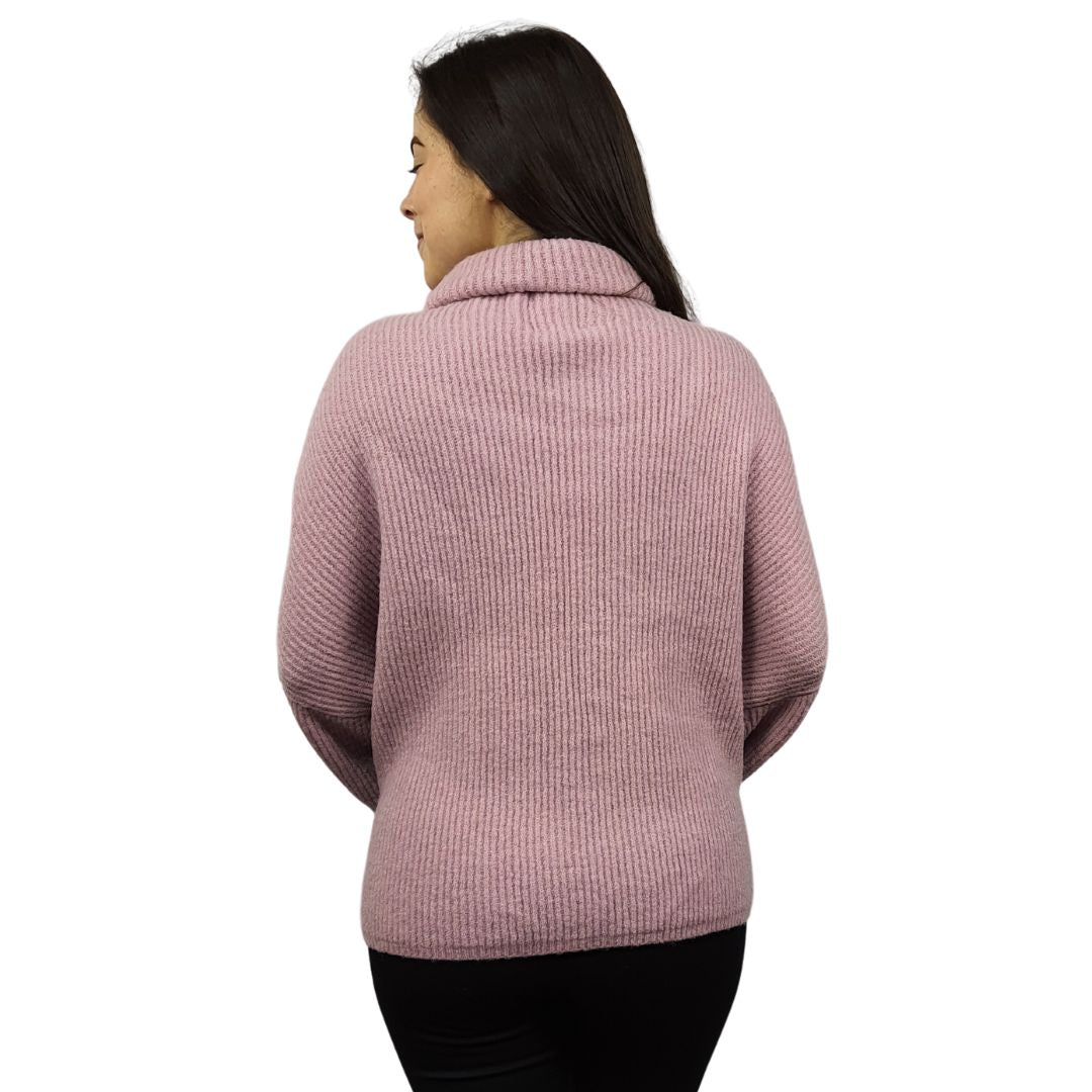 Sweater Vero Moda Rosado Vieja Style SANDY L/S KNIT(VMC-UR)