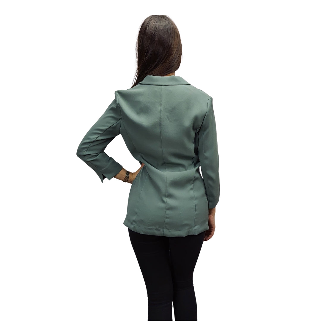 Blazer Vero Moda Verde Style TINA 3/4 BLAZER(VMC-SD)