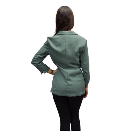 Blazer Vero Moda Verde Style TINA 3/4 BLAZER(VMC-SD)