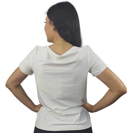 Polera Vero Moda Blanco Style MIRRO H S/S TOP(NL)