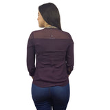 Blusa Vero Moda Purpura Style JASMINE 3/4 SHIRT(VMC-BN)
