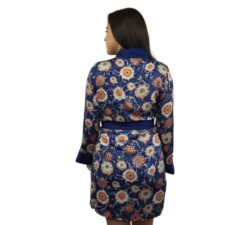 Bata de Pijama Vero Moda Azul Oscuro Style NANCZ L/S ROBE(HOMEWEAR)
