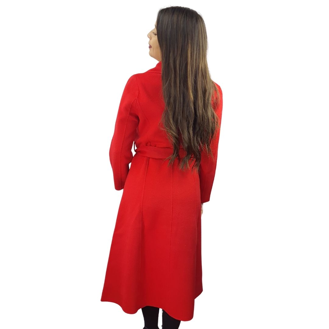 Blazer Vero Moda Rojo Style JOSEPH DF L/S WOOL COAT(VMC-DR)