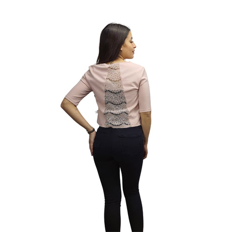 Blusa Vero Moda Rosa Vieja Style VOSS 1/2 TOP(VMC-HH)