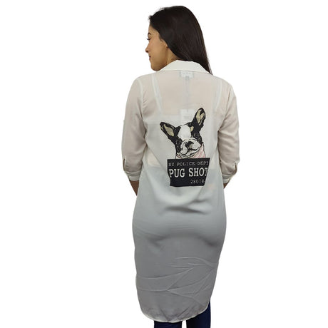 Blazer Vero Moda Blanco Style LIBBY 3/4 BLAZER(TP)