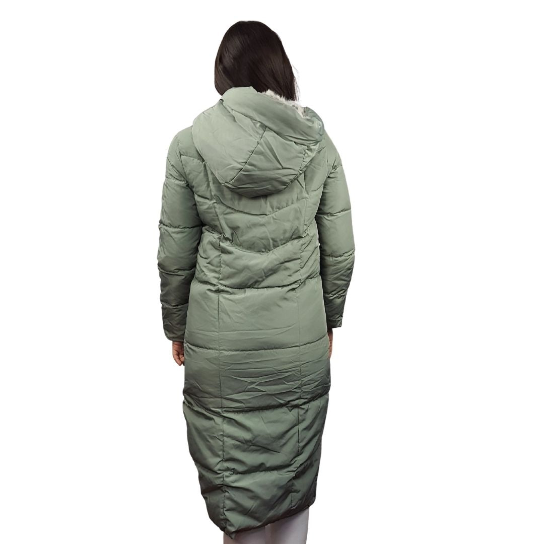 Parka  Veromoda Verde Style SQUARE KNEE DOWN COAT(LL)