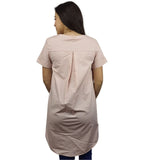 Blusa Vero Moda Rosa Vieja Style FRESSIA S/S LONG TOP(VMC-NE-EC-2)