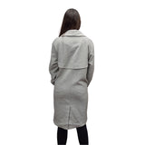Blazer Vero Moda Gris Claro Style ANNE L/S WOOL COAT(NL)