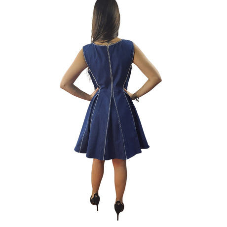Vestido Vero Moda Azul Oscuro Style ROOM DENIM DRESS(SD)