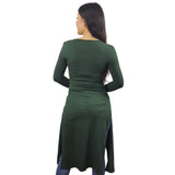 Tapado Vero Moda Verde Style GRACE SOLID L/S LONG CARDIGAN(PM-EC-2)