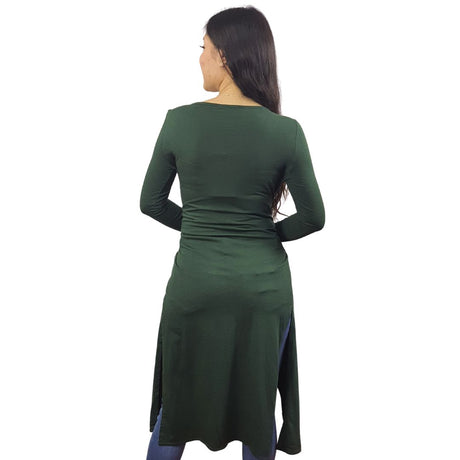 Tapado Vero Moda Verde Style GRACE SOLID L/S LONG CARDIGAN(PM-EC-2)