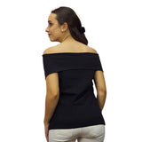 Blusa Vero Moda Negro  Style SPECIAL S/S JERSEY TOP(VMC-TP-ET-2)