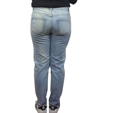Jeans Vero Moda Azul Claro Style LAURA 9/10 BOYFRIEND JEANS(BN-CT-2)