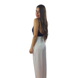Pantalon Vero Moda Blanco Style JOLIN 9/10 LOOSE PANTS(TP)