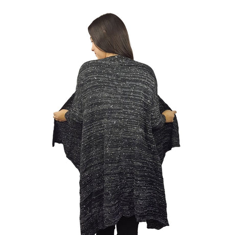 Tapado Vero Moda Negro Style JASMINE L/S KNIT CARDIGAN(EL)