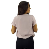 Blusa Vero Moda Rosa Vieja  Style JULIUS S/S TOP(TP)