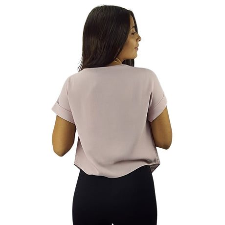 Blusa Vero Moda Rosa Vieja  Style JULIUS S/S TOP(TP)