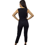 Entero Vero Moda Negro Style SOLY 9/10 CATSUIT(VMC-PM)