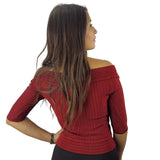 Blusa Vero Moda Vino Style SIX 1/2 KNIT(VMC-CR)