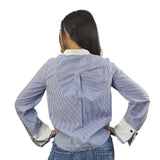 Blusa Vero Moda Azul Style MAISY L/S SHIRT(CP)